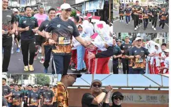 Ribuan Peserta Meriahkan Latemmamala Run 2025, Bupati Soppeng Turun Langsung