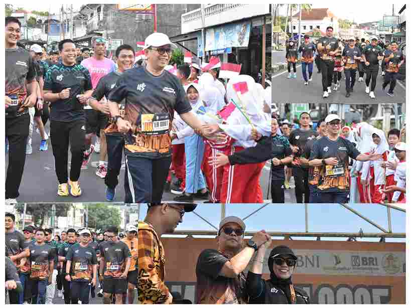 Ribuan Peserta Meriahkan Latemmamala Run 2025, Bupati Soppeng Turun Langsung