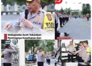 Wakapolda Aceh Tekankan Kesehatan dan Integritas Personel saat Kunker ke Polres Bener Meriah
