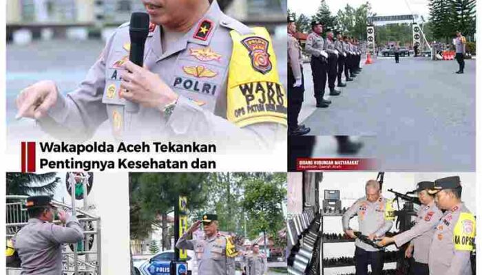 Wakapolda Aceh Tekankan Kesehatan dan Integritas Personel saat Kunker ke Polres Bener Meriah