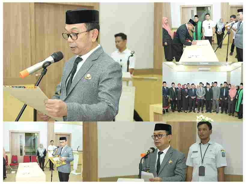 Lantik 23 Pejabat Fungsional, Tegaskan Reformasi Birokrasi dan Pelayanan Publik