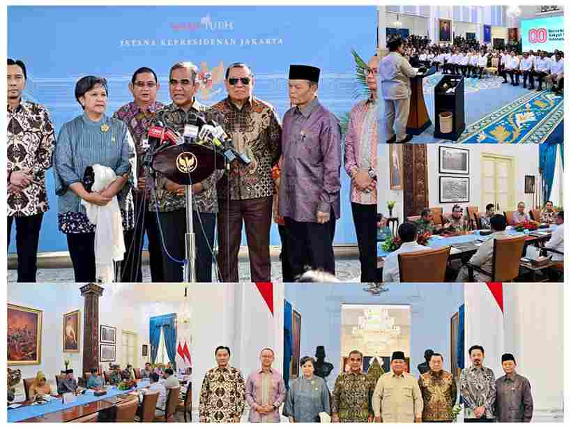 Presiden Terima Pimpinan MPR, Bahas Pidato Kenegaraan dan Masa Depan Haluan Negara