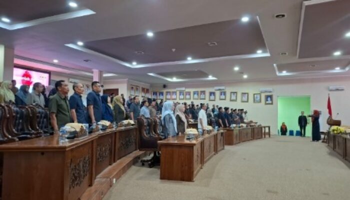 Hadiri Paripurna DPRD, Kapolres Soppeng Tegaskan Komitmen Jaga Stabilitas dan Transparansi APBD