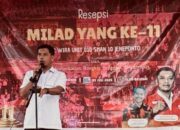 Milad PMR Wira SMAN 10 Jeneponto ke-11 Gen Z Bergerak Nyata, Wakil Bupati Islam Iskandar Turut Apresiasi
