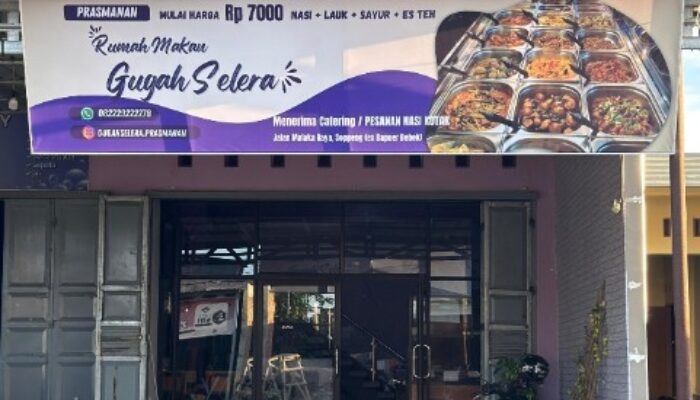 Gugah Selera Prasmanan Hadir di Soppeng, Sajikan Menu Enak Harga Merakyat