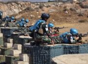 Garuda Latihan Tempur di Lebanon: SEMPU XXV-Q Asah Akurasi Tembakan di Medan Misi