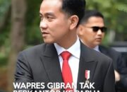 Menko Kumham Imipas Tegaskan: Wapres Gibran Tidak Akan Berkantor di Papua