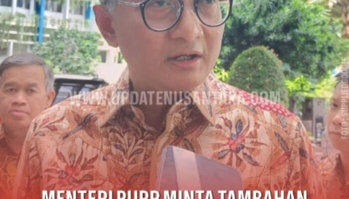 Kementerian PUPR Ajukan Tambahan Rp12,5 Triliun untuk Sekolah Rakyat dan Irigasi Pertanian