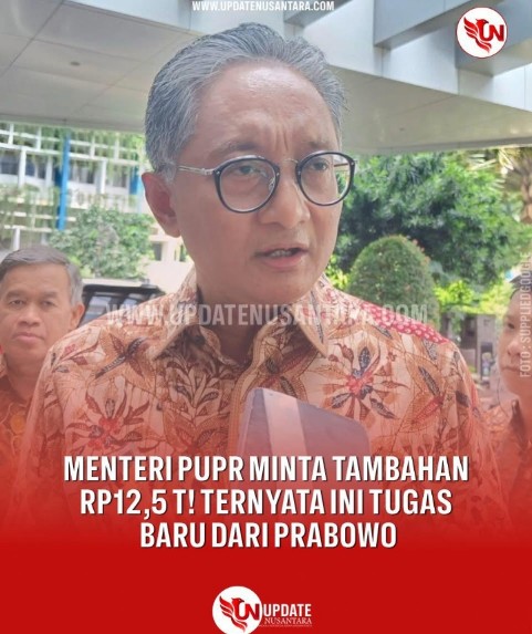 Kementerian PUPR Ajukan Tambahan Rp12,5 Triliun untuk Sekolah Rakyat dan Irigasi Pertanian