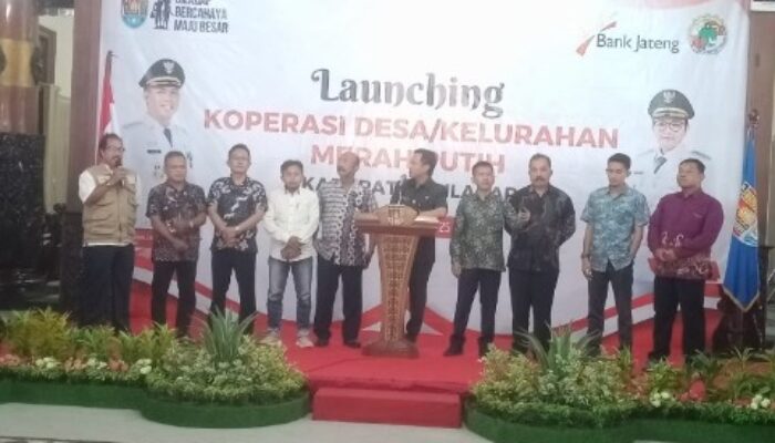Bupati Cilacap Launching Koperasi Merah Putih: Lawan Rentenir dan Angkat Kesejahteraan Desa