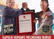 Haidar Alwi: Dunia Akui Keberpihakan Kapolri kepada Buruh, Bukan Sekadar Simbol