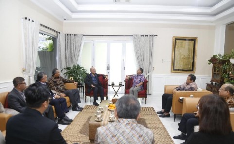 Silaturahmi Wali Nanggroe dan Mendagri, Bahas Masa Depan Aceh dan Penguatan Kelembagaan Daerah