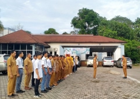 Apel Pagi Dinas PUPR Musi Rawas: Ikhsan Tegaskan Komitmen Disiplin dan Pelayanan Publik