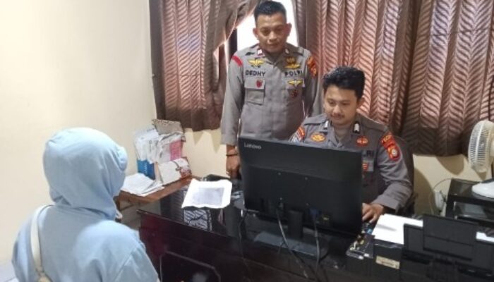 Pelayanan Humanis di SPKT Polsek Tempe: Warga Merasa Terbantu, Bukan Terbebani