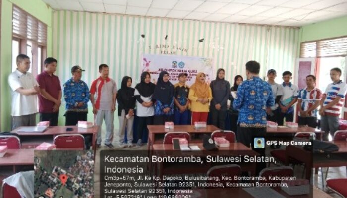 Pembentukan dan Pelantikan KKG PJOK Kecamatan Bontoramba Berlangsung Hikmat, Guru Semakin Solid