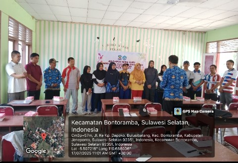 Pembentukan dan Pelantikan KKG PJOK Kecamatan Bontoramba Berlangsung Hikmat, Guru Semakin Solid