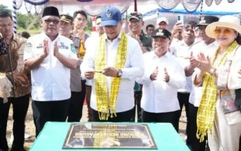 Resmikan Bendungan di Halmahera Utara, Wamen Viva Yoga: Petani Bisa Panen 2-3 Kali, Produksi Padi Naik hingga 8 Ton!