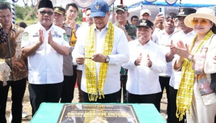 Resmikan Bendungan di Halmahera Utara, Wamen Viva Yoga: Petani Bisa Panen 2-3 Kali, Produksi Padi Naik hingga 8 Ton!