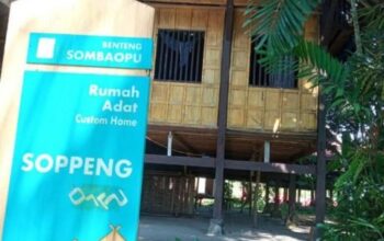 Miris! Miniatur Rumah Adat Soppeng di Benteng Somba Opu Terbengkalai, Aset Budaya Tak Terurus