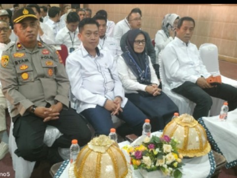 Polres Soppeng Di Peluncuran 80.000 Koperasi Desa/Lurah Merah Putih