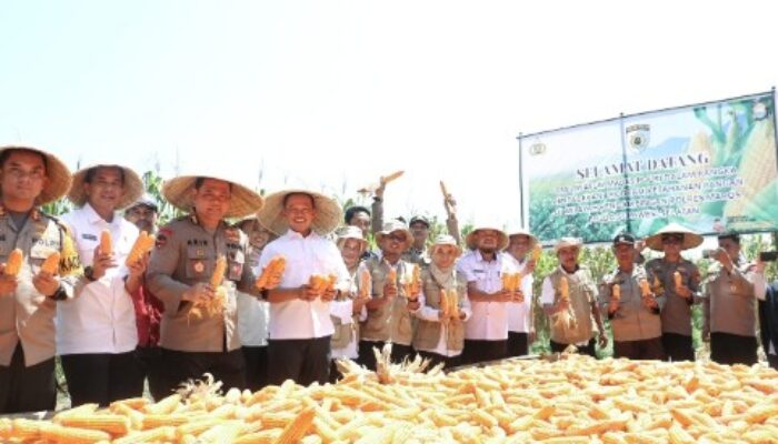 Mabes Polri Uji Petik Ketahanan Pangan di Tanralili: Polres Maros Siap Kawal Program Sampai ke Akar