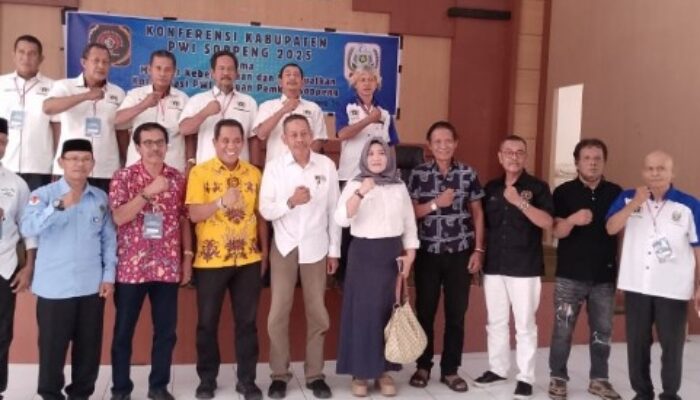 Pemilihan Ketua PWI Soppeng 2025–2028 Berakhir Imbang, Keputusan Akhir di Tangan PWI Sulsel