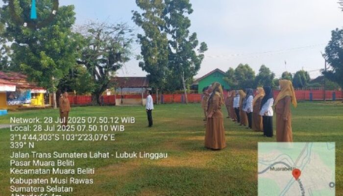 Apel Pagi Jadi Pondasi Disiplin ASN dan Non-ASN di Kantor Camat Muara Beliti