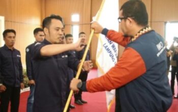 Teuku Yudhistira Lantik Pengurus IWO Lampung Utara Periode 2025–2030