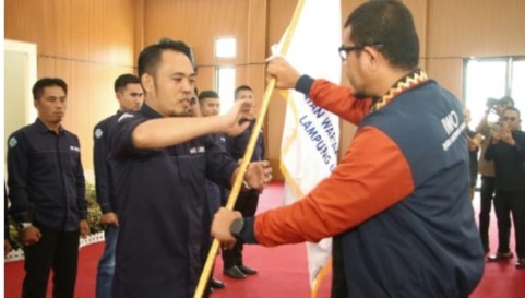 Teuku Yudhistira Lantik Pengurus IWO Lampung Utara Periode 2025–2030