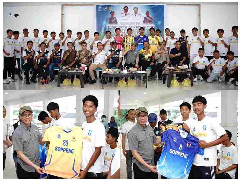 Wakil Bupati, Tim Sepak Bola PSSI Soppeng Siap Ukir Prestasi di PraPorprov Sulsel