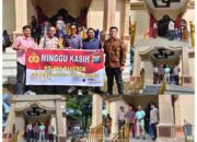 Hadirkan Rasa Aman, Polsek Bahorok Kawal Ibadah Minggu Kasih di Gereja GBKP Runggun Bahorok