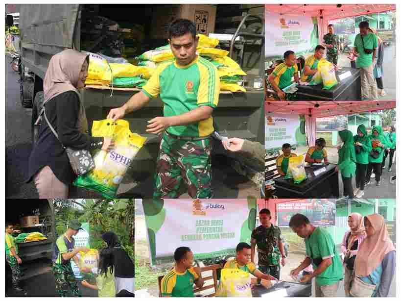 Gerakan Pangan Murah: Prajurit Kostrad Hadir untuk Rakyat