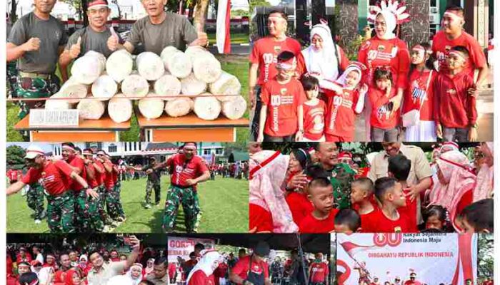 Ribuan Peserta Meriahkan Lomba HUT RI ke-80 di Makodam I/BB, Suasananya Pecah!