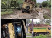 Jalan Hancur, Ekonomi Warga Masbangun Lumpuh: Pemerintah dan Pengusaha Sawit Didesak Bertanggung Jawab