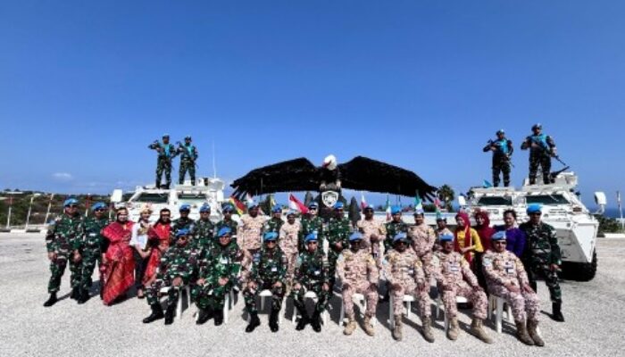 Pererat Persaudaraan di Daerah Misi: Komandan Kontingen Sri Lanka Kunjungi Sudirman Camp FHQSU XXVI-Q