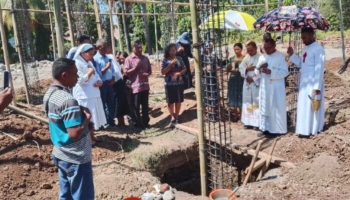 Sentuhan Kasih untuk Anak Berkebutuhan Khusus: SLB Bhakti Luhur Maumere Bangun Gedung Terapi Serba Guna