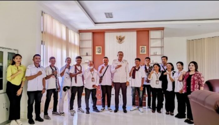 Wakil Bupati Sikka Melepas Sanggar Moresca Tampil di Festival Gamelan Etnik Internasional