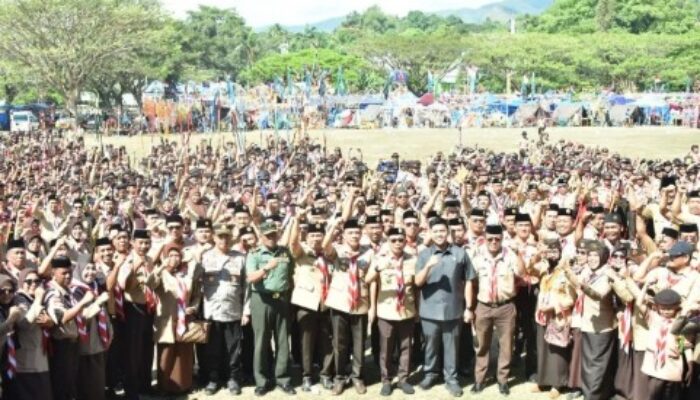 Bupati Soppeng Buka Hari Pramuka ke-64: Generasi Muda Jadi Pilar Pembangunan Daerah