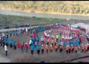 Sepuluh Sekolah Dasar di Waiblama Ikut Lomba Gerak Jalan, Semarakkan HUT ke-80 RI