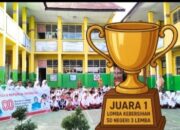 SD Negeri 3 Lemba Soppeng Torehkan Juara 1 Lomba Kebersihan se-Kecamatan Lalabata