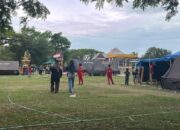 SDN 225 Cirowali Ikut Meramaikan Perkemahan Kwarran Lalabata di Waduk Ompo Soppeng