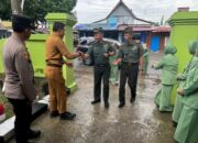 Wujud Sinergitas TNI-Polri, Kapolsek Tempe Hadiri Kunjungan Dandim 1406 Wajo