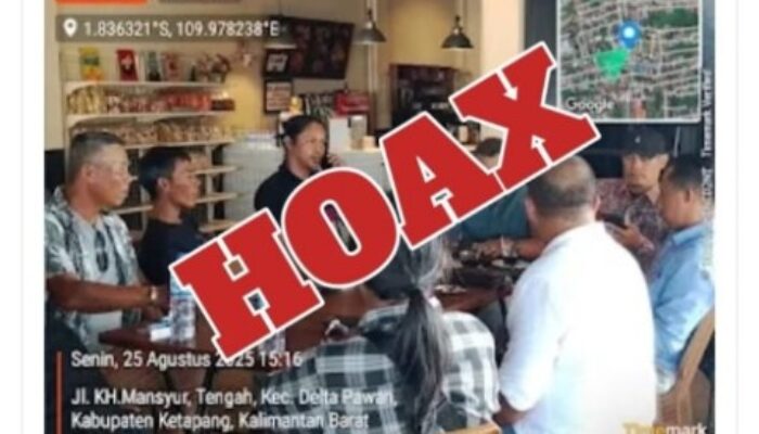 Isu Perdamaian Wartawan vs Pekerja Tambang di Ketapang Ternyata Hoaks