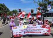 SD Negeri 1 Katerban Kibarkan Semangat “7 Kebiasaan Anak Indonesia Hebat” Lewat Karnaval HUT RI