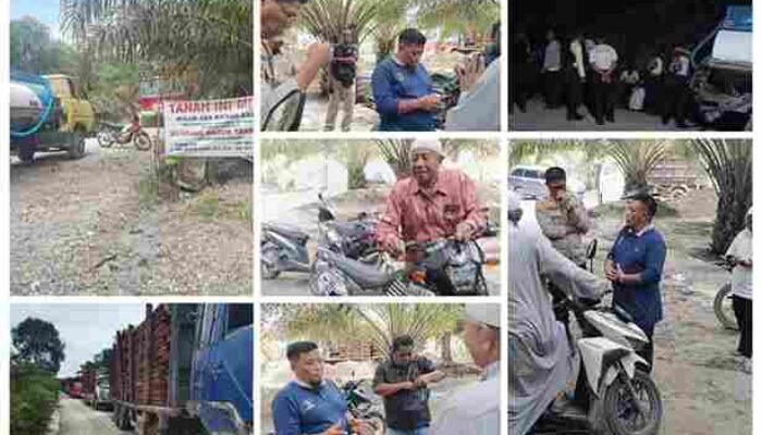 Warga Geram! Jalan Lingkungan Diduga Dipakai jadi Jalan Koridor PT Arara Abadi, Lebih 25 Tahun Tak Kunjung Selesai