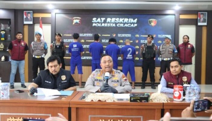 Polresta Cilacap Ungkap 82 Pelaku Aksi Anarkis di Gedung DPRD, 12 Jadi Tersangka