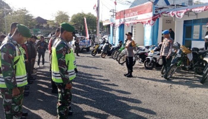 Forkopimda Soppeng Gelar Apel dan Patroli Gabungan Cipta Kondisi