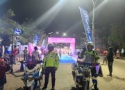 Puluhan Personel Polres Bulukumba Amankan Event Bulukumba Night Run 2025