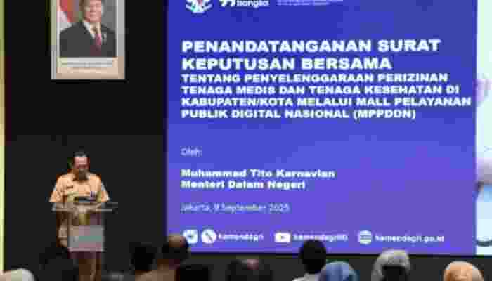 Mendagri Tito Karnavian Tegaskan Dukungan Perizinan Tenaga Medis melalui MPPDN