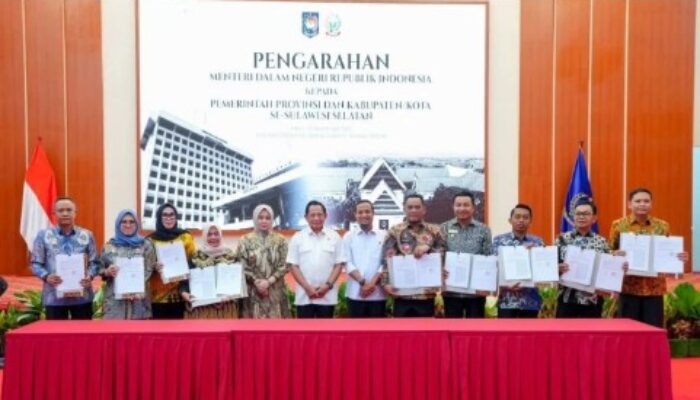 Bupati Soppeng Hadiri Pengarahan Mendagri RI, Fokus Perkuat Ekonomi Daerah